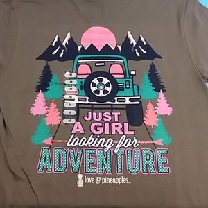 Love and pineapples tee shirt